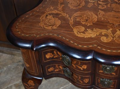 Mahogany Dutch Marquetry Lowboy SAI3720 - Image 13