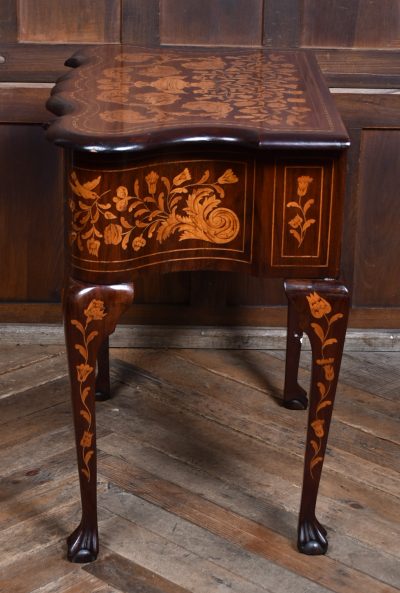 Mahogany Dutch Marquetry Lowboy SAI3720 - Image 16