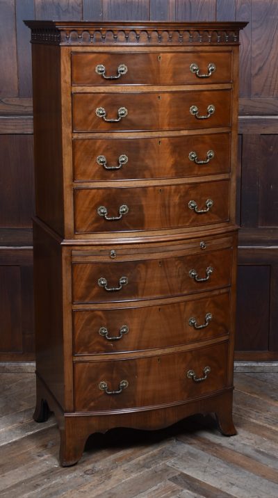 Edwardian Mahogany Chest On Chest SAI3667 - Image 2