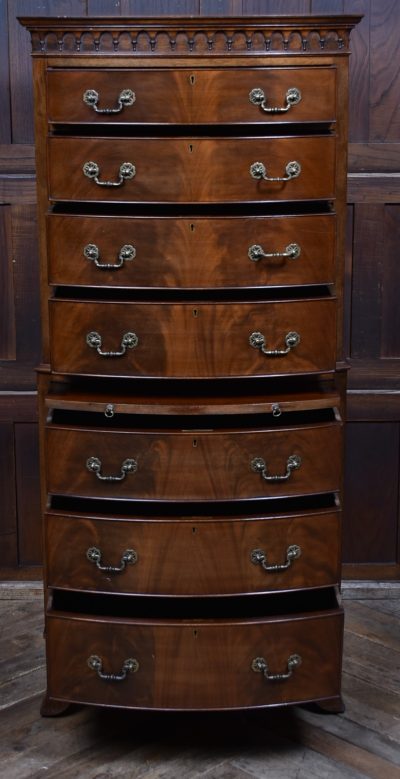 Edwardian Mahogany Chest On Chest SAI3667 - Image 8