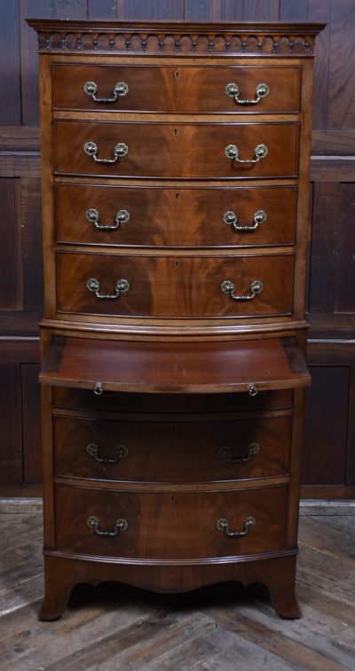 Edwardian Mahogany Chest On Chest SAI3667 - Image 9