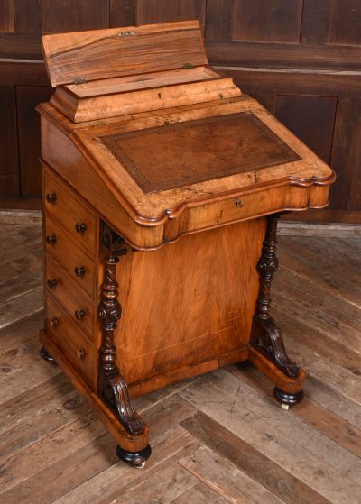 Victorian Walnut Davenport SAI3656 - Image 2