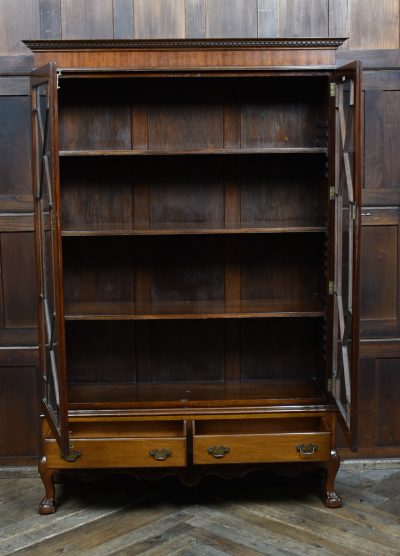 Todd Burns & Co Mahogany Bookcase SAI3682 - Image 7