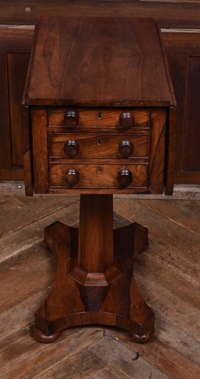 Victorian Rosewood Drop Leaf Table SAI3633 - Image 4