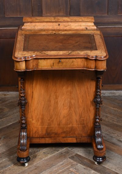 Victorian Walnut Davenport SAI3656 - Image 7