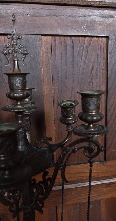 Pair Of French Bronze Candelabras SAI3701 - Image 8