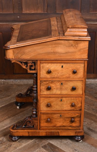 Victorian Walnut Davenport SAI3656 - Image 10