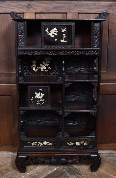 Japanese Meiji Period Shibayama Shodana Cabinet SAI3672 - Image 6