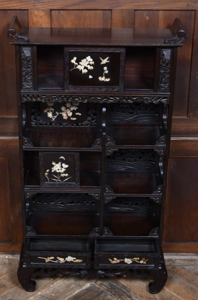 Japanese Meiji Period Shibayama Shodana Cabinet SAI3672 - Image 7