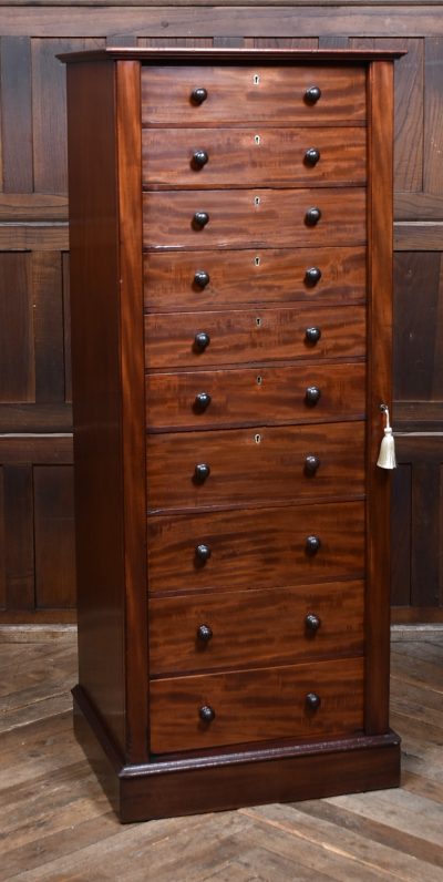 Victorian Mahogany Wellington Chest SAI3689 - Image 2