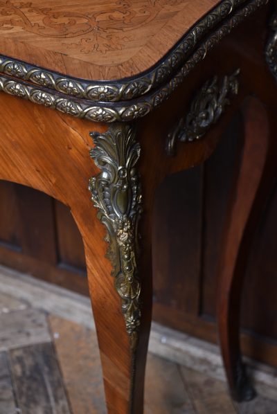 Victorian Marquetry Card Table SAI3702 - Image 6