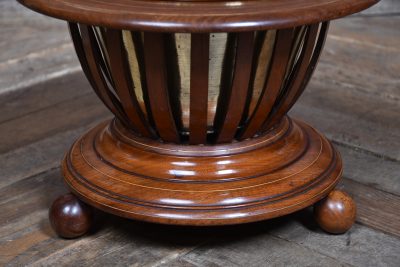 Mahogany & Brass Planter SAI3710 - Image 3