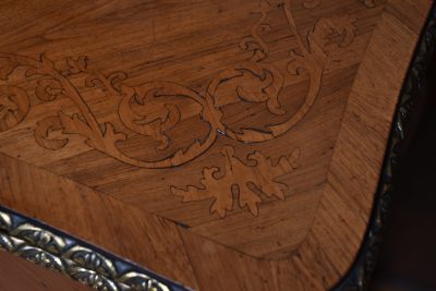 Victorian Marquetry Card Table SAI3702 - Image 7