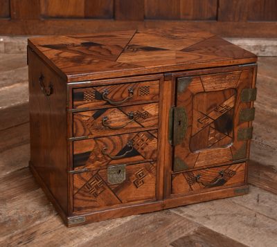 Japanese Meiji Parquetry Scholars' Box SAI3651 - Image 6