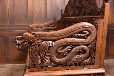 Chinese Hardwood Hall Bench SAI3690 - Image 18