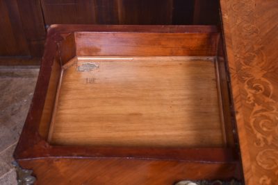 Victorian Marquetry Card Table SAI3702 - Image 22