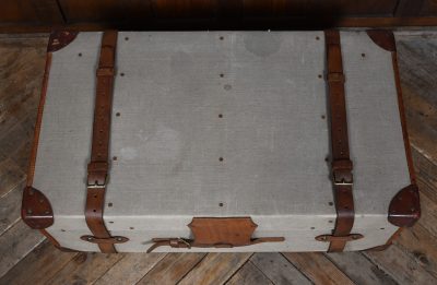 Edwardian Canvas Travel Trunk SAI3625 - Image 4