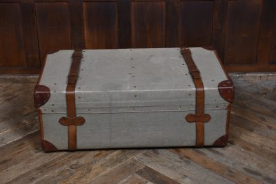 Edwardian Canvas Travel Trunk SAI3625 - Image 7