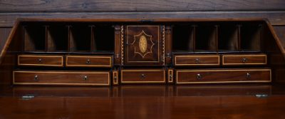 Georgian Mahogany Writing Bureau SAI3658 - Image 9