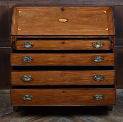 Georgian Mahogany Writing Bureau SAI3658 - Image 16