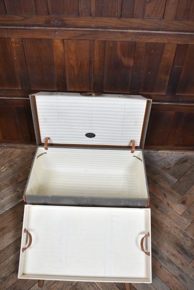 Edwardian Canvas Travel Trunk SAI3625 - Image 16