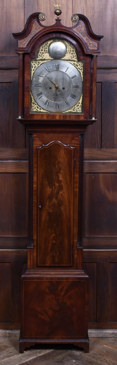 Scottish Mahogany Longcase Clock By Ninian Davidson Of Dunes SAI3642 - Image 2