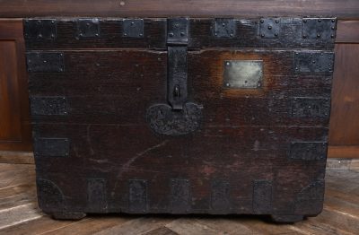 Victorian Iron- Bound Silver Box SAI3653 - Image 8