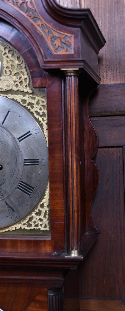 Scottish Mahogany Longcase Clock By Ninian Davidson Of Dunes SAI3642 - Image 6