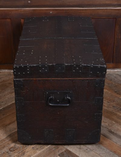 Victorian Iron- Bound Silver Box SAI3653 - Image 16