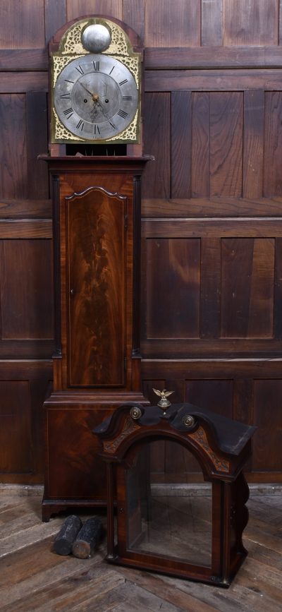 Scottish Mahogany Longcase Clock By Ninian Davidson Of Dunes SAI3642 - Image 16