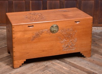 Chinese Camphor Wood Blanket Box SAI3728 - Image 2