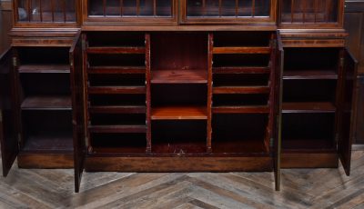 Edwardian Mahogany Breakfront Bookcase SAI3675 - Image 31