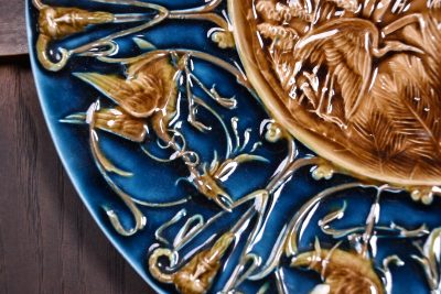 Majolica Plate By Schutz Blansko SAI3616 - Image 6