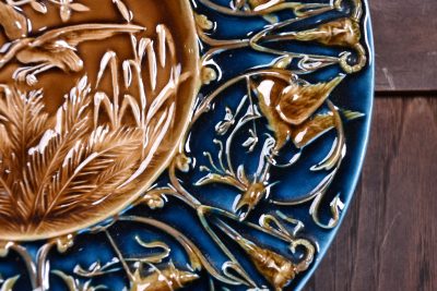 Majolica Plate By Schutz Blansko SAI3616 - Image 7