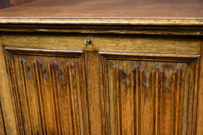 Edwardian Oak Writing Bureau SAI3716 - Image 2