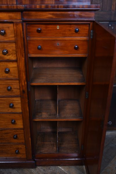 Victorian Mahogany Wellington Chest With Side Cupboards SAI3636 - Image 15