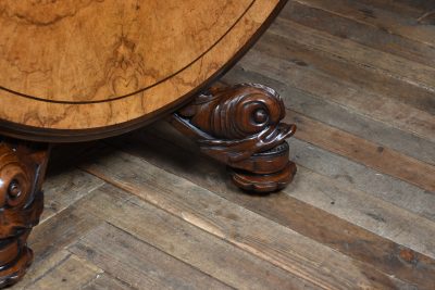 Victorian Walnut Snap-top Table SAI3730 - Image 4