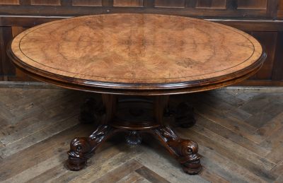 Victorian Walnut Snap-top Table SAI3730 - Image 13