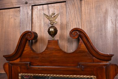 Edwardian Mahogany Wall Mirror SAI3638 - Image 4