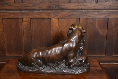 A Vannetti Bronze Tiger And Cubs SAI3696 - Image 13