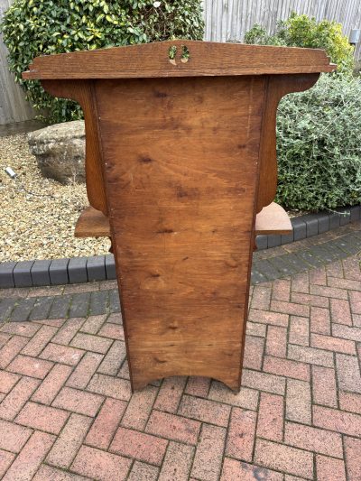 Arts & Crafts Oak Bookcase - Image 6