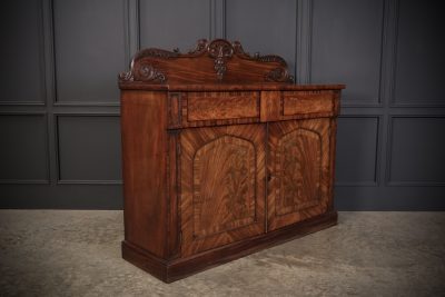 Early Victorian Mahogany Side Cabinet - Image 2