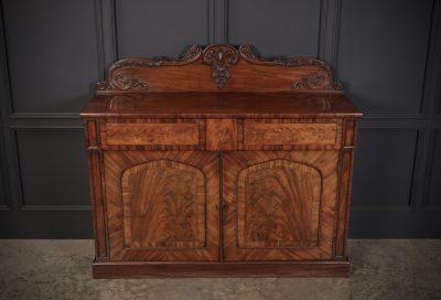 Early Victorian Mahogany Side Cabinet - Image 3