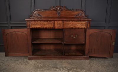 Early Victorian Mahogany Side Cabinet - Image 4