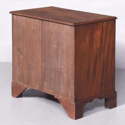 George III Style Neat Size Mahogany Chest of Drawers - Image 6