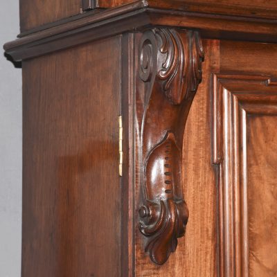 Early Victorian Mahogany Four Door Breakfront Cabinet Bookcase - Image 5