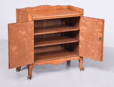 Whytock & Reid of Edinburgh Satin-birch Side Cabinet - Image 9