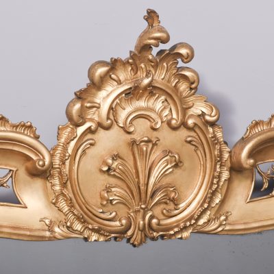 Stylish Mid-Victorian Gilded Overmantel Mirror By Cicero Of Edinburgh - Image 2