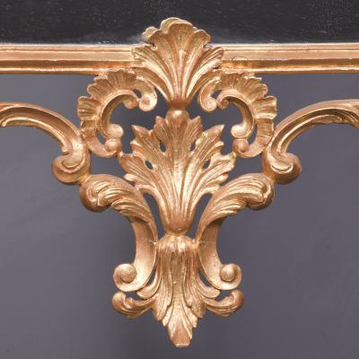 Chippendale-Style, Edwardian Period Hand Carved Giltwood Wall Mirror - Image 3