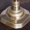 A Pair of Brass ‘King of Diamonds’ Candlesticks - Image 6